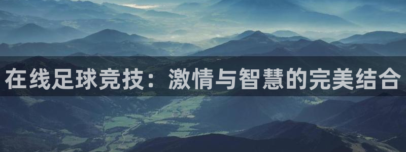 在线足球竞技：激情与智慧的完美结合