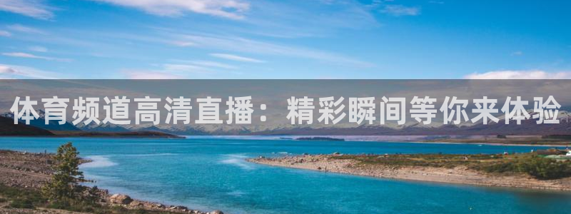 体育频道高清直播：精彩瞬间等你来体验
